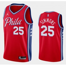 Dres Philadelphia 76ers Ben Simmons 25 2020-21 Jordan Brand Statement Edition Swingman